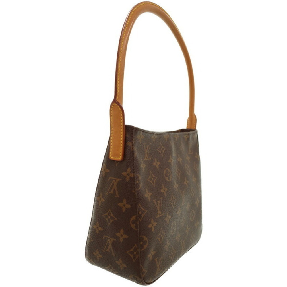 Louis Vuitton Monogram Brown Bag Shoulder Looping